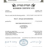 Kosher certificate 2024